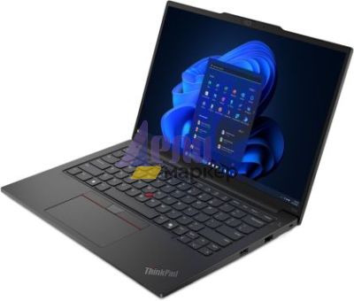 Лаптоп Lenovo ThinkPad E14 G6 AMD Ryzen 7 7735HS (up to 4.75GHz, 16MB L3), 16GB DDR5-4800, 512GB SSD, 14" WUXGA (1920x1200) IPS AG, AMD Radeon 680M Graphics, FHD&IR Cam, Backlit KB, WLAN, BT, 3 cell, FPR, DOS, 3Y Onsite