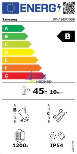 Мобилен телефон Samsung SM-A165 GALAXY A16 128GB 4GB Black