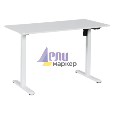 Ергономично регулируемо бюро Carmen CR-111 - бяло