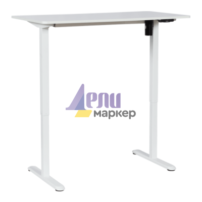 Ергономично регулируемо бюро Carmen CR-111 - бяло