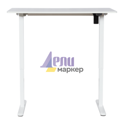 Ергономично регулируемо бюро Carmen CR-111 - бяло