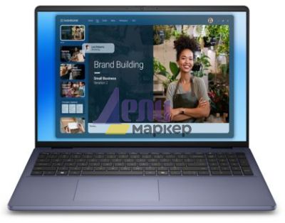 Лаптоп Dell 16 DC16251, Intel Core 7 150U (10 cores, up to 5.4 GHz), 16.0" FHD+(1920x1200) AG 300nits, 32GB, 2x16GB, DDR5, 5200MT/s, 1TB M.2 PCIe, Intel Graphics, Cam, FPR, Wi-Fi 6E, Backlit Kb, Ubuntu, Midnight Blue, Aluminium,3Y PS