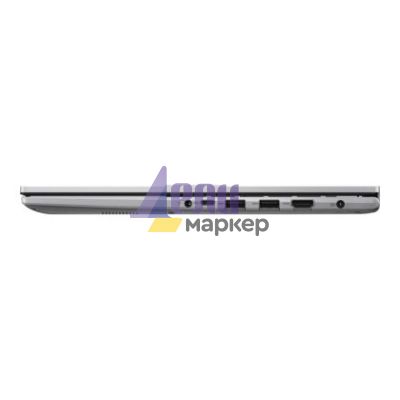 Лаптоп Asus Vivobook X1504VA-BQ2910, Intel 5 120U 1.4 GHz (12MB Cache, up to 5.0 GHz, 10 cores, 12 Threads), 15.6" FHD,(1920x1080),16GB DDR4, SSD 1TB,Backlit Chiclet Keyboard, No OS, Cool Silver