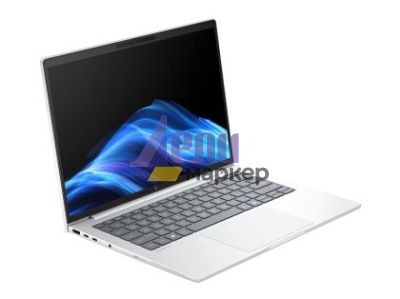 Лаптоп HP EliteBook 8 G1i AI 14" Glacier Silver, Ultra 7-255U(up to 5.2GH/12MB/12C), 14" WUXGA AG 300nits, 32GB 5600Mhz 1DIMM, 1TB PCIe SSD, WiFi 7 + BT 5.4, Backlit Kbd, FPR, Smart Card Reader, 3C Batt, Win 11 Pro, 3Y Offsite