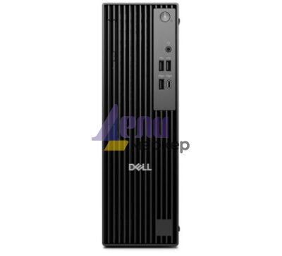 Настолен компютър Dell Pro Slim QCS1250, Intel Core Ultra 7 265 vPro (13 TOPS NPU, 20cores, up to 5.3GHz), 16GB: 1x16GB, DDR5, up to 5600 MT/s, 512GB SSD TLC, Integrated Graphics, Bulgarian Keyboard&Mouse, 180W, Ubuntu, 3Y PS