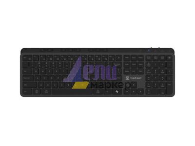 Клавиатура Natec wireless bluetooth keyboard Medusa Wireless X-Scissors slim