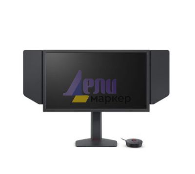 Монитор BenQ ZOWIE XL2546X, 24.5", 240Hz, FHD, 0.5ms(GTG), DyAc+, e-Sports, XL Setting Share, Quick Access Settings, S Switch, Black eQualizer, Color Vibrance, LBL, Shield, 1000:1, 320 cd/m2, HDMI 2.0 x3, DP 1.2, Headph.jack, Pivot, Swivel, Tilt, Height a