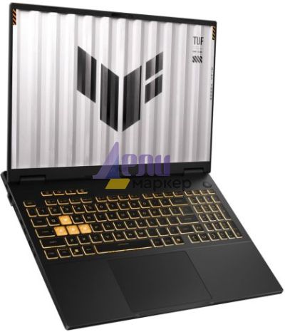 Лаптоп Asus TUF F16 FX608JMR-RV024,Intel i7 14650HX 2.2 GHz (30MB Cache, up to 5.2 GHz, 16 cores, 24 Threads)16.0  WUXGA 1920X1200 16:10 Bend+300nits, AG,165z,16GB DDR5 5600 so-dim ,1TB PCIe 4.0,RTX 5060 8GB GDDR7, Wi-Fi 6e,Backlit Chiclet Keyboard 1-Zone
