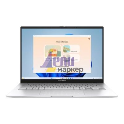 Лаптоп Asus Zenbook UX3405CA-QL278, INTEL ARL H  Ultra 5, 14 " OLED,(1920 x 1200) , 16GB LPDDR5X,1TB  SSD, No OS,AI,  Foggy Silver + Stylus