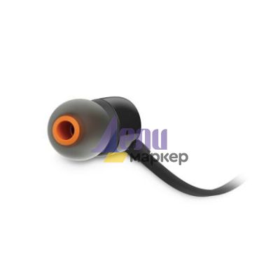 Слушалки JBL T110 BLK In-ear headphones