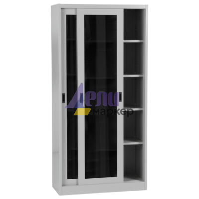 Метален шкаф Carmen CR-1267 JM - сив