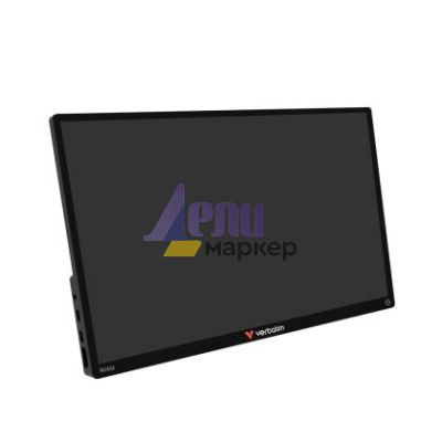 Монитор Verbatim Portable 13.3"  WUXGA Touch Monitor ALU with Wireless Power Supply incl. Power Bank 5000mAh