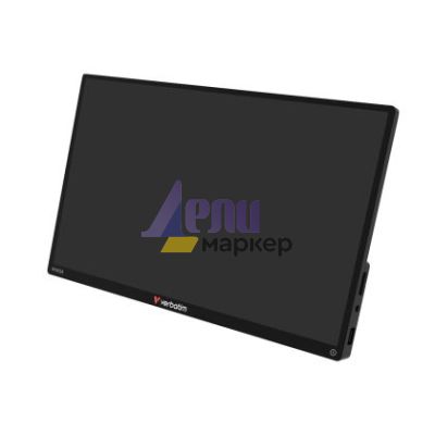 Монитор Verbatim Portable 13.3"  WUXGA Touch Monitor ALU with Wireless Power Supply incl. Power Bank 5000mAh