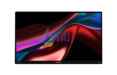Монитор Verbatim Portable 13.3"  WUXGA Touch Monitor ALU with Wireless Power Supply incl. Power Bank 5000mAh