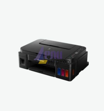 Мастилоструйно многофункционално устройство Canon PIXMA G3410 All-In-One, Black + Canon GI-490 BK