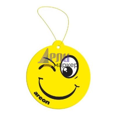 Ароматизатор за кола Ареон Smile Ванилия, хартиен