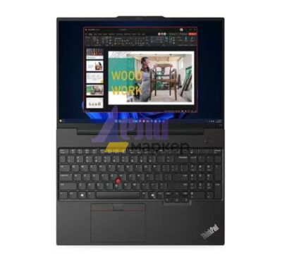 Лаптоп Lenovo ThinkPad E16 G2 Intel Core Ultra 7 155H (up to 4.8GHz, 24MB), 32GB(16+16) DDR5-5600, 1TB SSD, 16" WUXGA (1920x1200) IPS AG, Intel Arc Graphics, FHD&IR Cam, Backlit KB, Black, WLAN, BT, 3cell, FPR, DOS, 3Y Onsite