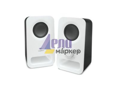 Тонколони Logitech 2.0 Speakers Z150 - Snow white