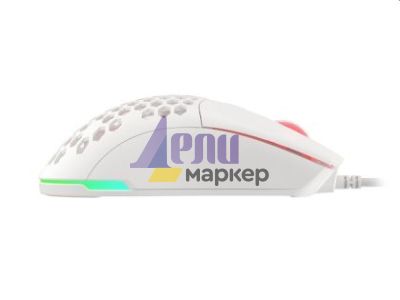 Мишка Genesis Gaming Mouse Krypton 8000DPI RGB Ultralight White PAW3333