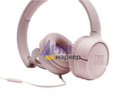 Слушалки JBL T500 PINK HEADPHONES