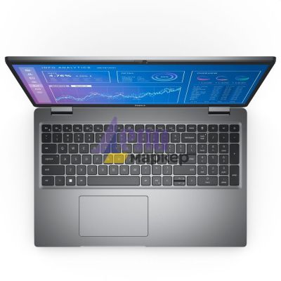 Лаптоп Dell Precision 3571, Intel Core i7-12700H vPro (24 MB, 14 cores, 2.30 GHz to 4.70 GHz), 15.6" FHD 1920x1080, 400 nits, IR Cam, 16 GB, 1 x 16, 4800MHz, DDR5, M.2 2280 512 GB PCIe x4 NVMe, NVIDIA T600, 4 GB, GDDR6, Wi-Fi 6E, BTM Win 11 Pro, 3Y PS