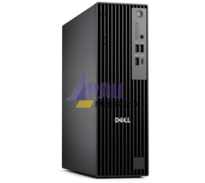 Настолен компютър Dell Pro Slim Plus QBS1250, Intel Core Ultra 5 235 (13 TOPS NPU, 14 cores, up to 5.0GHz), 16GB: 1 x 16GB, DDR5, up to 5600 MT/s, 512GB SSD TLC, Integrated Graphics, Wi-Fi 6E, Bulgarian Keyboard&Mouse, 260W, Win 11 Pro, 3Y PS