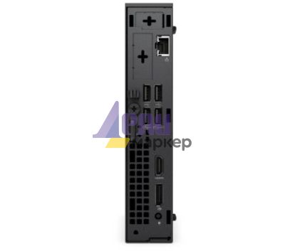 Настолен компютър Dell Pro Micro QCM1250, Intel Core i5 14500T (14 cores, up to 4.8GHz), 16 GB: 1 x 16 GB, DDR5, up to 4800 MT/s, 512GB SSD, Integrated Graphics, Wi-Fi 6E, Bulgarian Keyboard&Mouse, 90W, Ubuntu, 3Y PS
