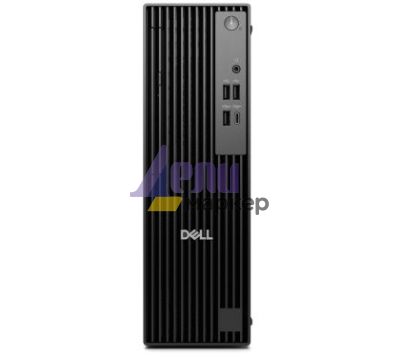 Настолен компютър Dell Pro Slim QCS1255, AMD Ryzen 7 8700G (16 TOPS NPU, 8 cores, up to 5.1GHz), 16 GB: 2 x 8 GB, DDR5, up to 4800 MT/s, 512GB SSD, Integrated Graphics, Wi-Fi 6, Bulgarian Keyboard&Mouse, 180W, Win 11 Pro, 3Y PS