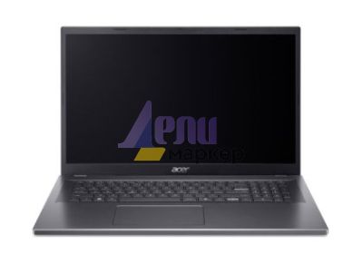 Лаптоп Acer Aspire 17, A17-51M-562E, Intel Core i5 1334U (up to 4.60GHz, 12MB), 17.3" FHD (1920x1080) IPS slim bezel LCD, 16GB DDR5 4600MHz,512GB PCIe NVMe SSD, Intel UMA, FHD Cam,WiFi 6E, BT 5.1, Backlit Kbd, No OS, Steel Gray