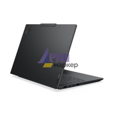 Лаптоп Lenovo ThinkPad E14 G7 Intel Core Ultra 5 225U, 12C (up to 4.8GHz, 12MB), 16GB DDR5-5600, 512GB SSD, 14" WUXGA (1920x1200) IPS AG, Intel Graphics, FHD 1080p&IR Cam, Backlit KB, WLAN, BT, FPR, 4 cell, DOS, 3Y Onsite+1Y Premier