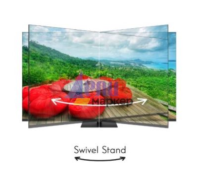 Телевизор Thomson Smart UHD TV 43"; Google TV; 3840 x 2160 (4K UHD), 4000:1, DLED, 60 Hz, DVB-T/T2/C/S/S2, HDR10, Wi-Fi, Bluetooth, LAN, HDMI 2 (2.0) + 2 (2.1), USB 2 (2.0) + 1 (3.0),Central Swivel Stand, Black