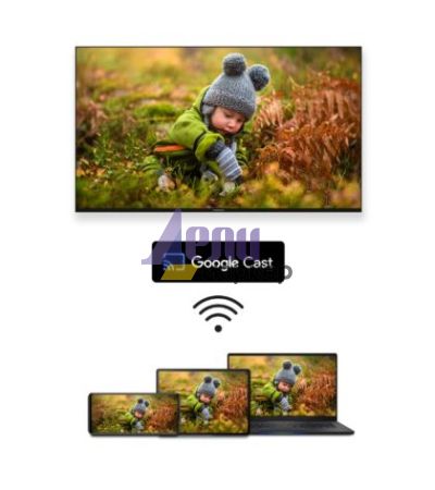 Телевизор Thomson Smart UHD TV 43"; Google TV; 3840 x 2160 (4K UHD), 4000:1, DLED, 60 Hz, DVB-T/T2/C/S/S2, HDR10, Wi-Fi, Bluetooth, LAN, HDMI 2 (2.0) + 2 (2.1), USB 2 (2.0) + 1 (3.0),Central Swivel Stand, Black