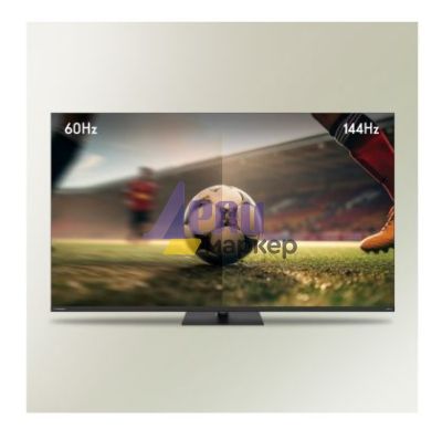 Телевизор Thomson Smart QLED Pro TV 55"; Google TV; 3840 x 2160 (4K UHD), DLED, 144 Hz, DVB-T/T2/C/S/S2, HDR10, Wi-Fi, Bluetooth, LAN, HDMI 4 (2.1), USB 2 (2.0) + 1 (3.0), Central Swivel Stand, Black