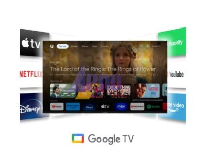Телевизор Thomson Smart QLED Pro TV 55"; Google TV; 3840 x 2160 (4K UHD), DLED, 144 Hz, DVB-T/T2/C/S/S2, HDR10, Wi-Fi, Bluetooth, LAN, HDMI 4 (2.1), USB 2 (2.0) + 1 (3.0), Central Swivel Stand, Black