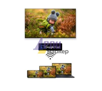 Телевизор Thomson Smart QLED Pro TV 55"; Google TV; 3840 x 2160 (4K UHD), DLED, 144 Hz, DVB-T/T2/C/S/S2, HDR10, Wi-Fi, Bluetooth, LAN, HDMI 4 (2.1), USB 2 (2.0) + 1 (3.0), Central Swivel Stand, Black