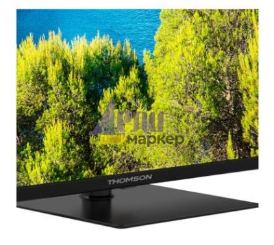 Телевизор Thomson Smart UHD TV 65"; Google TV; 3840 x 2160 (4K UHD), 4000:1, DLED, 60 Hz, DVB-T/T2/C/S/S2, HDR10, Wi-Fi, Bluetooth, LAN, HDMI 2 (2.0) + 2 (2.1), USB 2 (2.0) + 1 (3.0),Central Swivel Stand, Black
