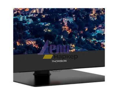 Телевизор Thomson Smart QLED Plus TV 65"; Google TV; 3840 x 2160 (4K UHD), QLED, 4000:1, 60 Hz, DVB-T/T2/C/S/S2, HDR10, Wi-Fi, Bluetooth, LAN, HDMI 2 (2.0) + 2 (2.1), USB 2 (2.0) + 1 (3.0),Built-in Front Speakers, Central Swivel Stand, Black
