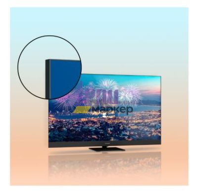 Телевизор Thomson Smart QLED Plus TV 65"; Google TV; 3840 x 2160 (4K UHD), QLED, 4000:1, 60 Hz, DVB-T/T2/C/S/S2, HDR10, Wi-Fi, Bluetooth, LAN, HDMI 2 (2.0) + 2 (2.1), USB 2 (2.0) + 1 (3.0),Built-in Front Speakers, Central Swivel Stand, Black