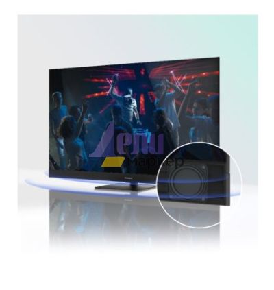 Телевизор Thomson Smart QLED Plus TV 65"; Google TV; 3840 x 2160 (4K UHD), QLED, 4000:1, 60 Hz, DVB-T/T2/C/S/S2, HDR10, Wi-Fi, Bluetooth, LAN, HDMI 2 (2.0) + 2 (2.1), USB 2 (2.0) + 1 (3.0),Built-in Front Speakers, Central Swivel Stand, Black