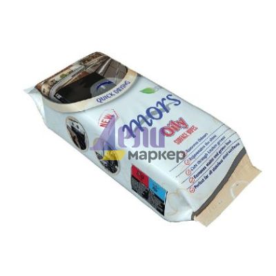 Мокри кърпи Mors Oily, 60 бр. в плик