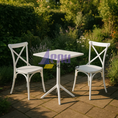 Градинска маса AGADIR - бяла