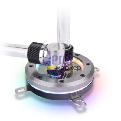 Аксесоар за свързване Thermaltake Pacific SF 90 Degree Adapter Silver Black