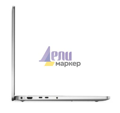 Лаптоп Dell Pro 16 PC16250, Intel Ultra 7 255U (12 TOPS NPU, 12 cores, up to 5.2 GHz), 16" FHD+(1920x1200) 300nits AG, 32 GB: 1x32 GB, DDR5, 5600 MT/s, 1 TB SSD, Intel Graphics, FHD HDR IR Cam and Mic, Wi-Fi 6E, FPR, Backlit Kb, Win11 Pro, Platinum silver