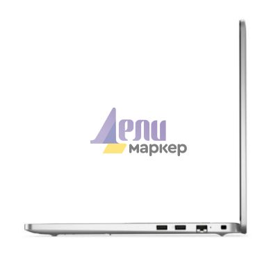 Лаптоп Dell Pro 16 PC16250, Intel Ultra 7 255U (12 TOPS NPU, 12 cores, up to 5.2 GHz), 16" FHD+(1920x1200) 300nits AG, 32 GB: 1x32 GB, DDR5, 5600 MT/s, 1 TB SSD, Intel Graphics, FHD HDR IR Cam and Mic, Wi-Fi 6E, FPR, Backlit Kb, Win11 Pro, Platinum silver