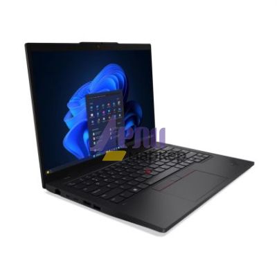 Лаптоп Lenovo ThinkPad L14 G6 Intel Core Ultra 7 255U, 12C (up to 5.2GHz, 12MB), 16GB DDR5-5600, 512GB SSD, 14" WUXGA (1920x1200) IPS AG, Intel Graphics, 5MP&IR Cam, Backlit KB, WLAN, BT, SCR, FPR, 3 cell, Win11Pro, 3Y Onsite