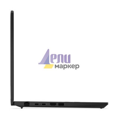 Лаптоп Lenovo ThinkPad L14 G6 Intel Core Ultra 7 255U, 12C (up to 5.2GHz, 12MB), 16GB DDR5-5600, 512GB SSD, 14" WUXGA (1920x1200) IPS AG, Intel Graphics, 5MP&IR Cam, Backlit KB, WLAN, BT, SCR, FPR, 3 cell, Win11Pro, 3Y Onsite