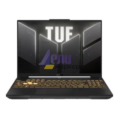 Лаптоп Asus TUF F16  FA607NUG-RL117,AMD Ryzen 7 ( R7 6C H) 16.0  WUXGA(1920X1200) 16:10 Bend+300nits AG,144 Hz,16GB DDR5 4800 Mhz(2*8),512 GB M.2 SSD,RTX 4050 6GB GDDR6,Wi-Fi 6(802.11ax),Backlit Chiclet Keyboard 1-Zone RGB, no OS, Mecha Gray