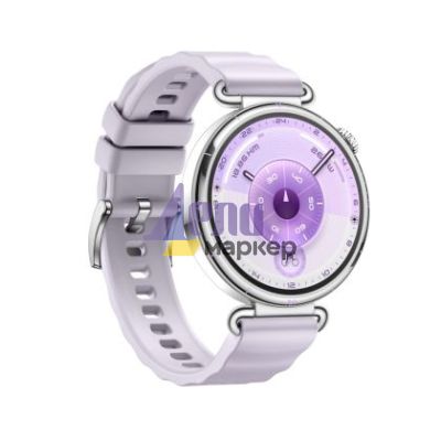 Часовник Huawei Watch GT6, Konsu-B19FC, Purple Silicon + Huawei FreeBuds SE 3 ULC-CT020 Black