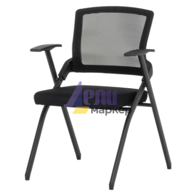 Посетителски стол Carmen 1702 - черен