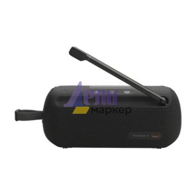 Радио JBL TUNNER3 BLK Portable DAB/DAB+/FM radio with Bluetooth